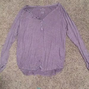 Long sleeve soft & sexy shirt